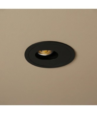 kelvo® ASYMMETRICAL KLV-101-0130 Χωνευτό Φωτιστικό Downlight Σποτ LED 7W 840lm 15°x30° AC 220-240V IP20 Θερμό Λευκό 2700K - Bridgelux COB Chip & TÜV SÜD Driver - Μαύρο Ματ - Μ8.3 x Π8.3 x Υ8.2cm - Q7.3cm - 5 Χρόνια Εγγύηση